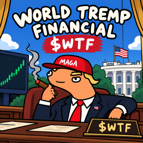 WORLD TREMP FINANCIAL $WTF logo